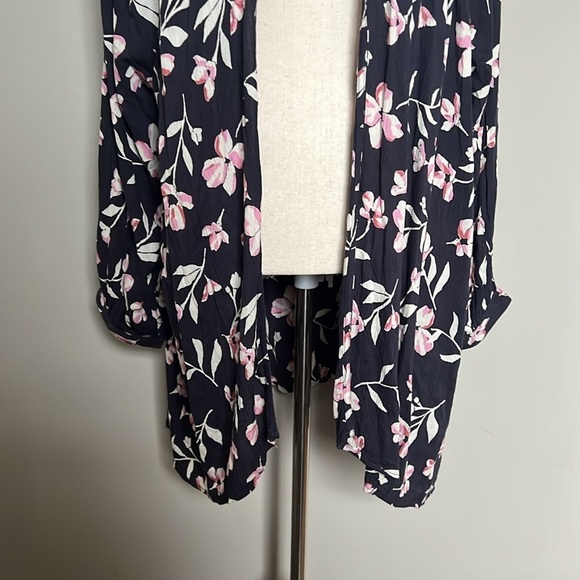 Billabong Salty Shoreline Kimono in Ink Size M/L - Picture 4 of 11